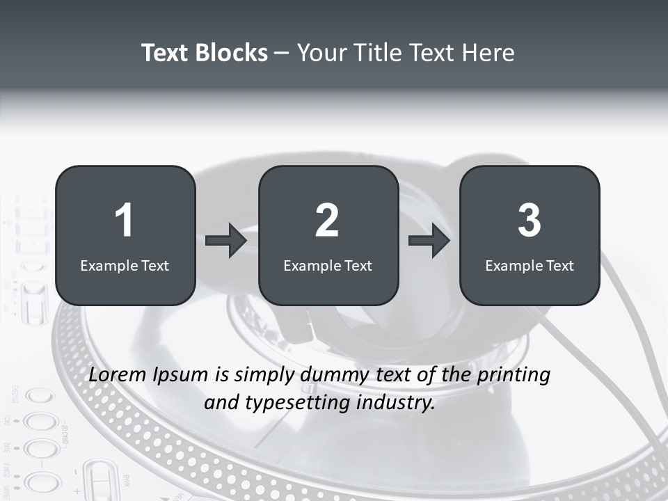 Aluminium Beat Play PowerPoint Template