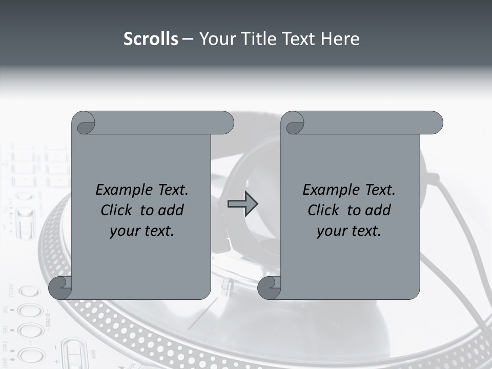 Aluminium Beat Play PowerPoint Template