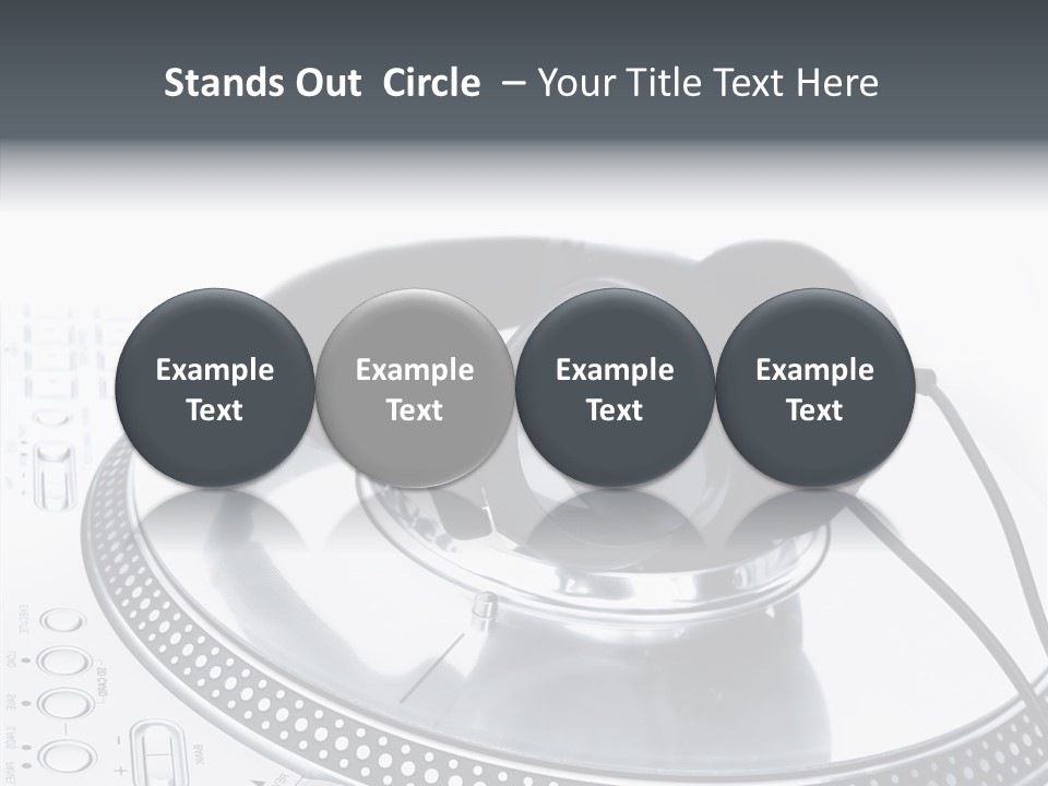 Aluminium Beat Play PowerPoint Template