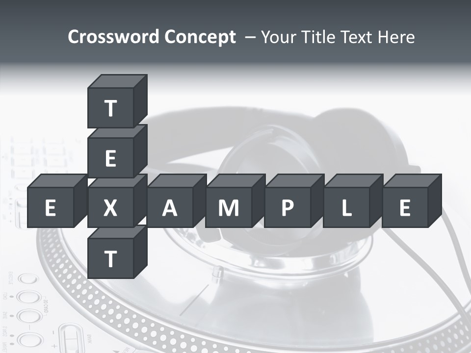 Aluminium Beat Play PowerPoint Template