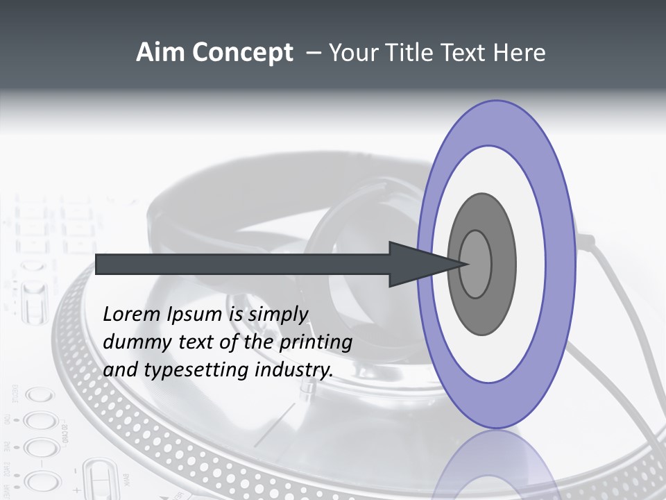 Aluminium Beat Play PowerPoint Template