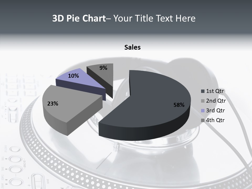 Aluminium Beat Play PowerPoint Template