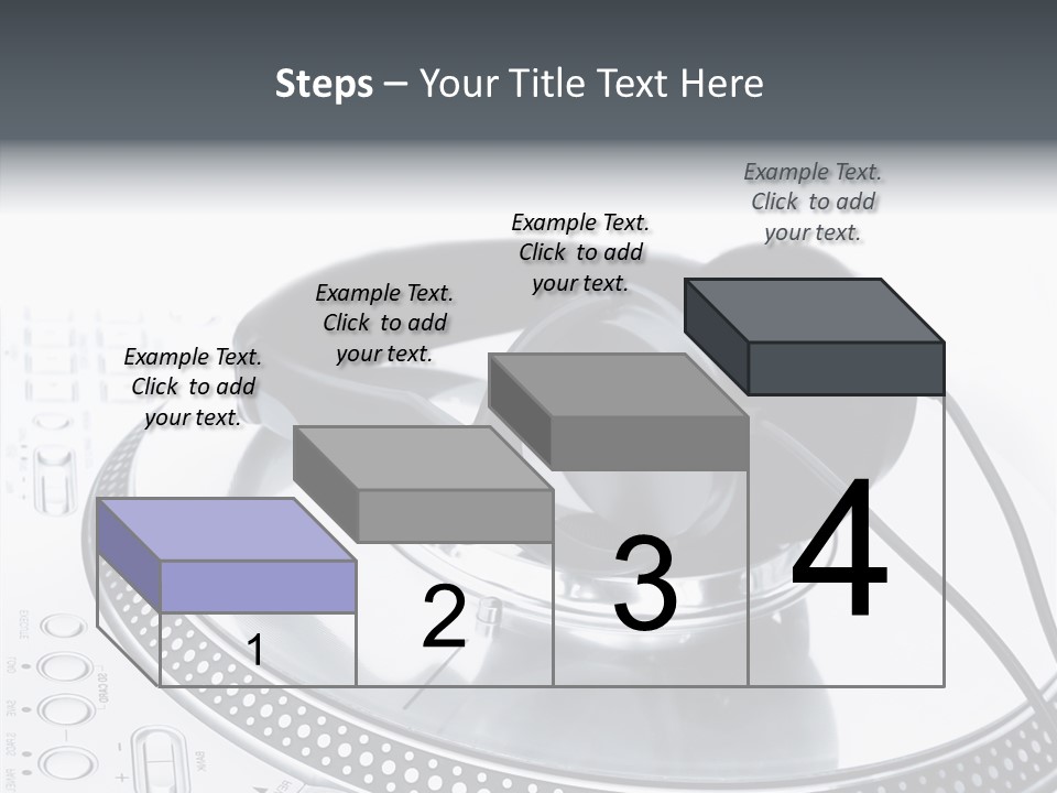 Aluminium Beat Play PowerPoint Template