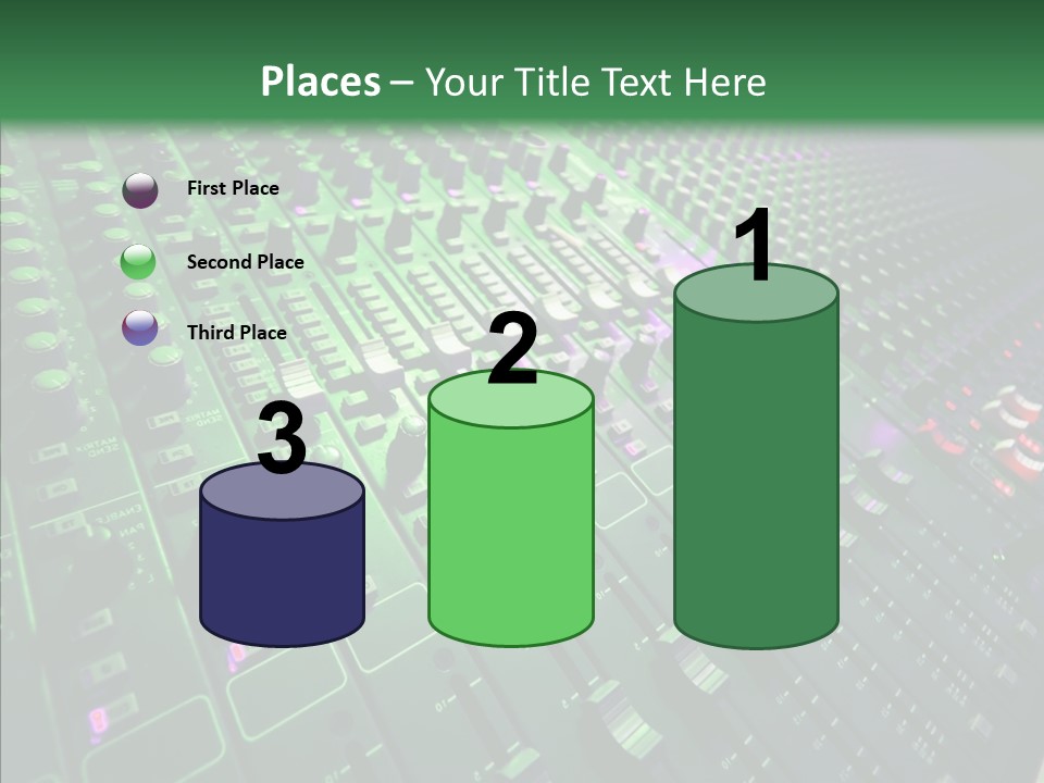 Level Music Analog PowerPoint Template