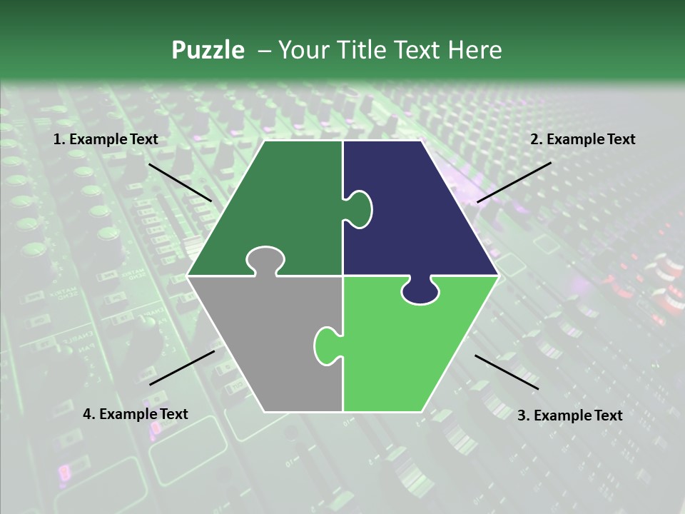Level Music Analog PowerPoint Template