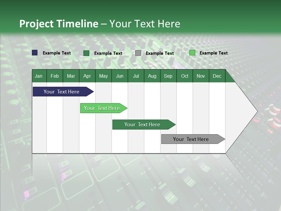 Level Music Analog PowerPoint Template