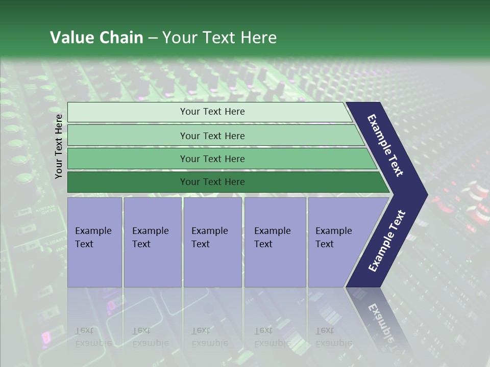 Level Music Analog PowerPoint Template