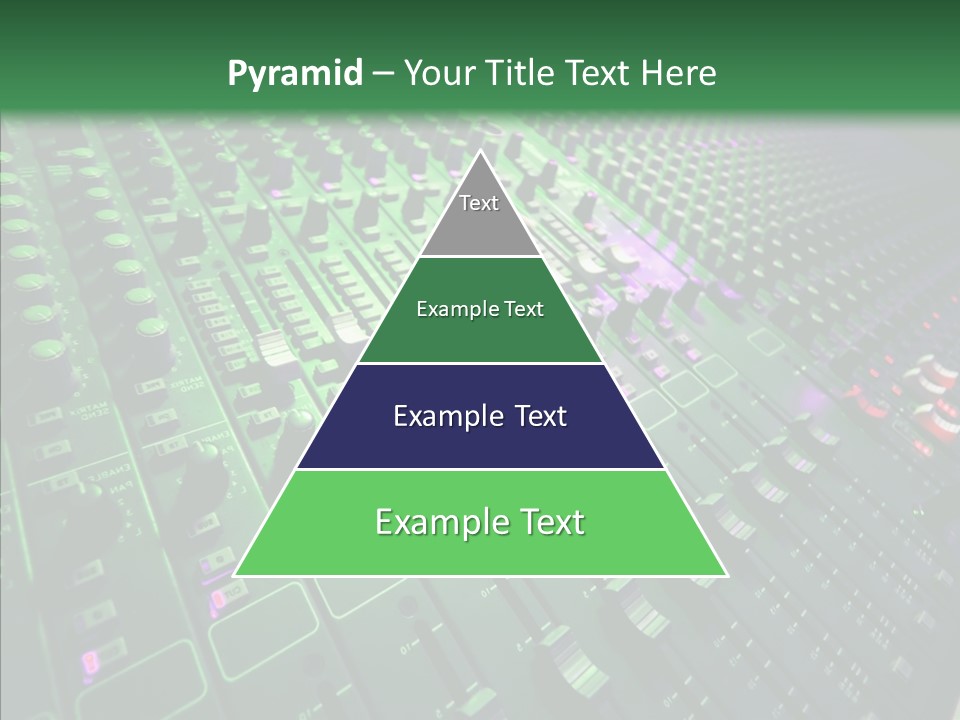 Level Music Analog PowerPoint Template