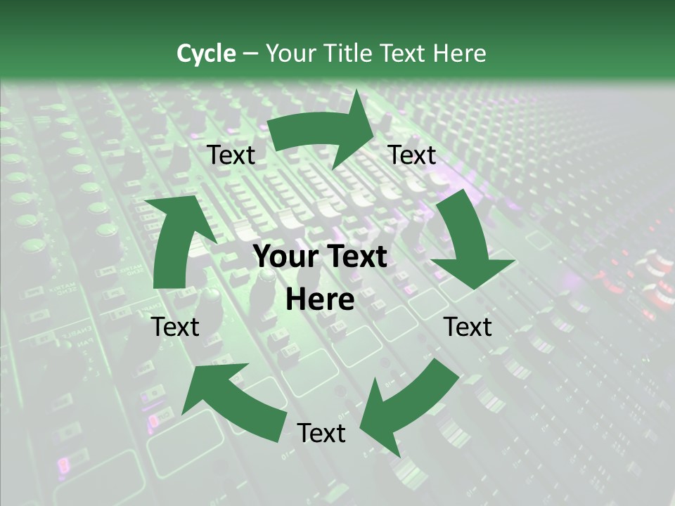 Level Music Analog PowerPoint Template