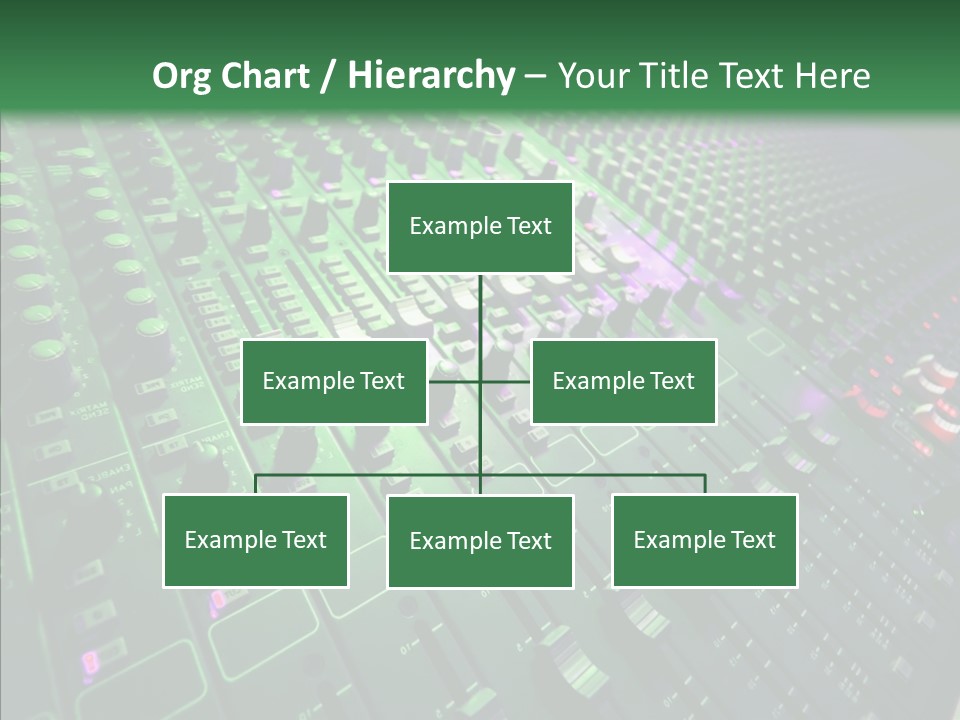 Level Music Analog PowerPoint Template
