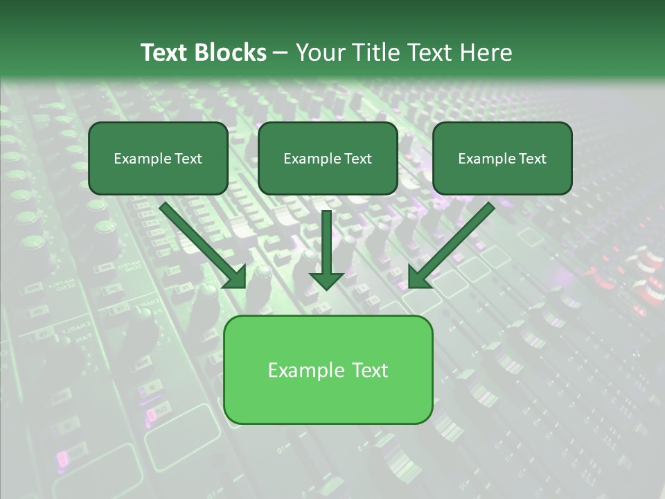 Level Music Analog PowerPoint Template