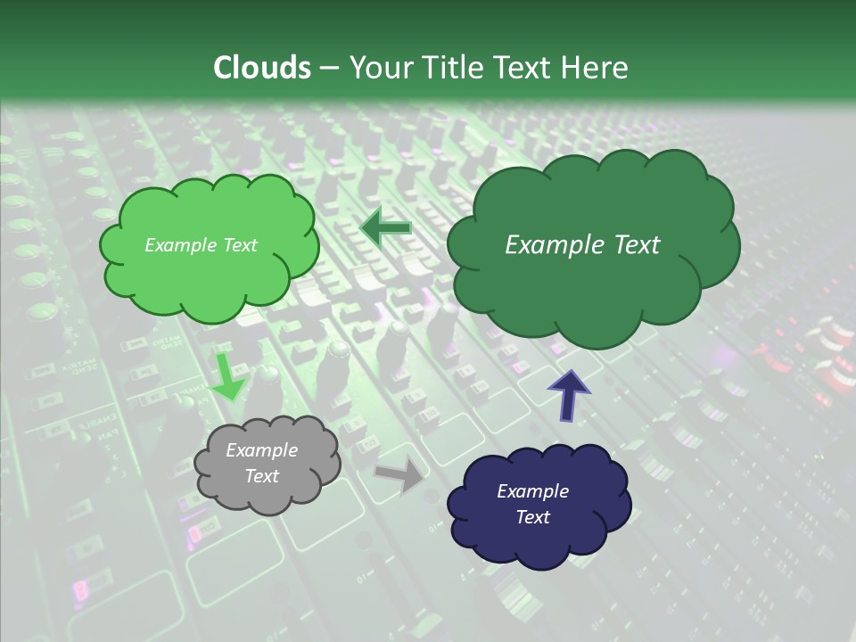 Level Music Analog PowerPoint Template