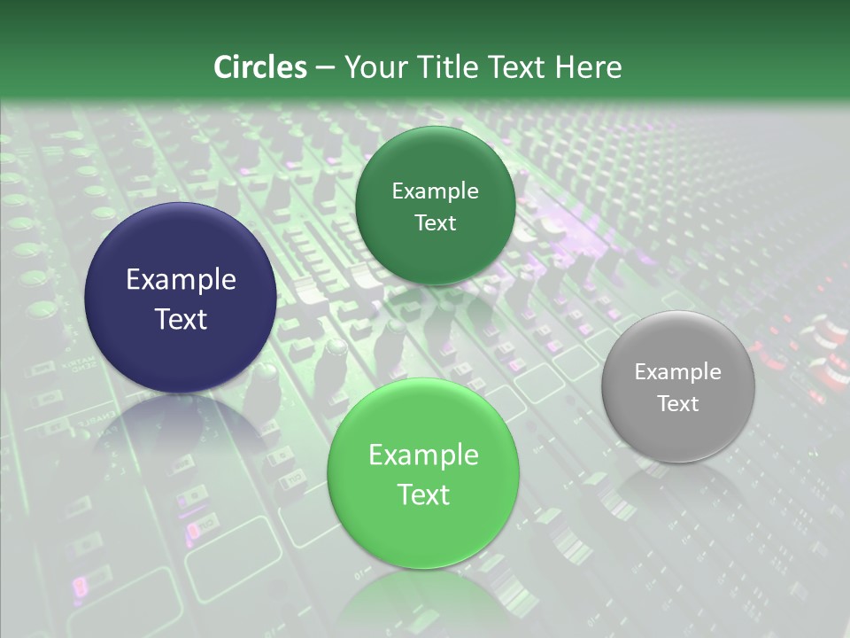 Level Music Analog PowerPoint Template