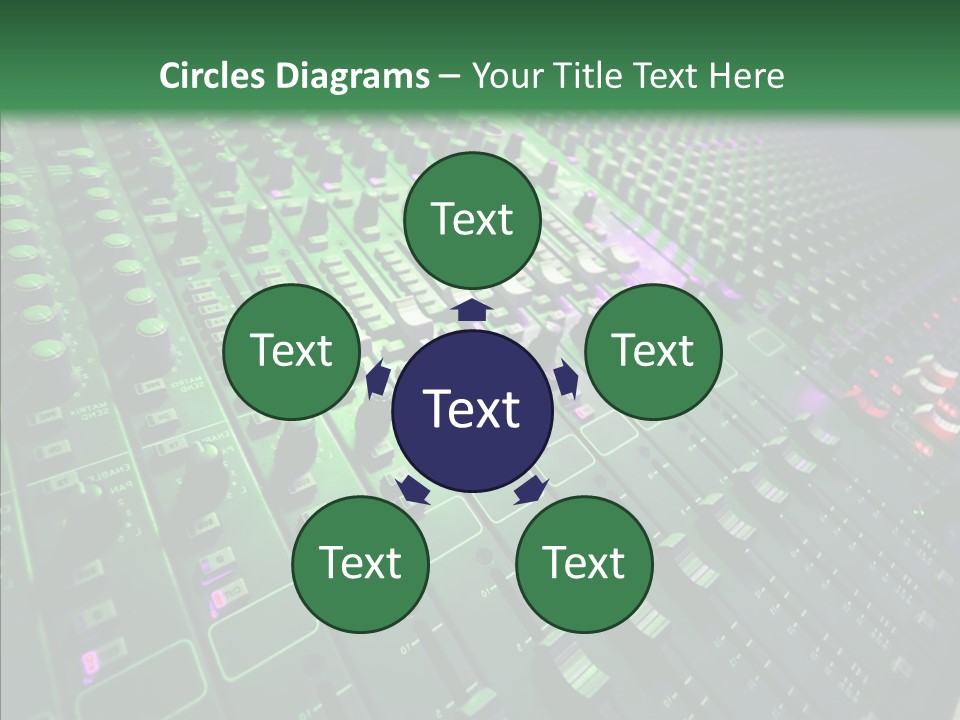 Level Music Analog PowerPoint Template