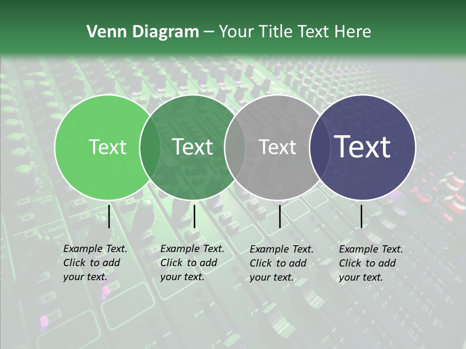 Level Music Analog PowerPoint Template