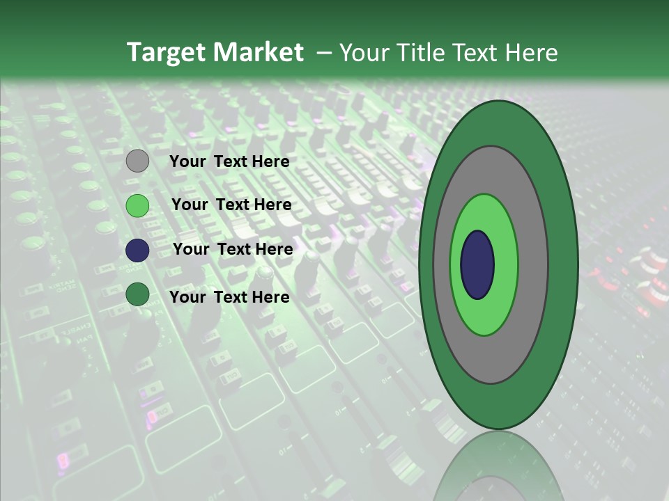 Level Music Analog PowerPoint Template