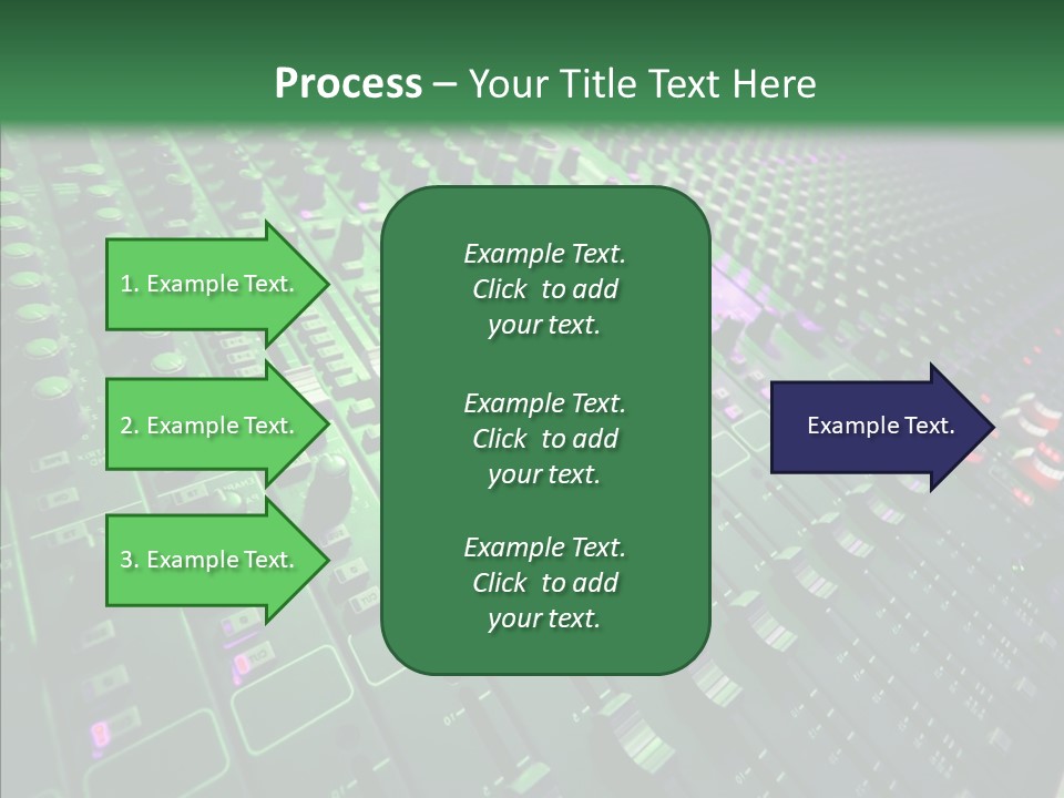 Level Music Analog PowerPoint Template
