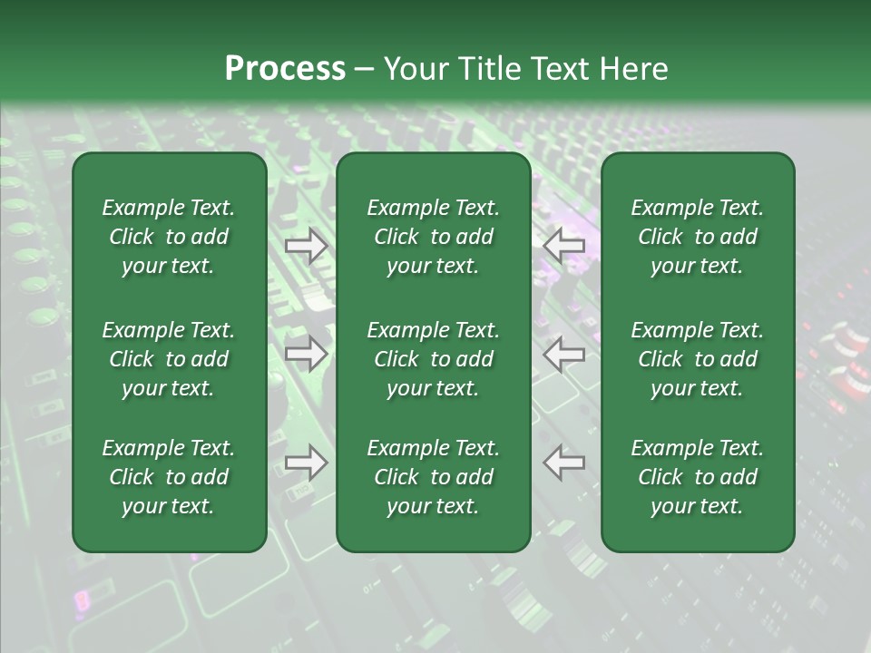 Level Music Analog PowerPoint Template