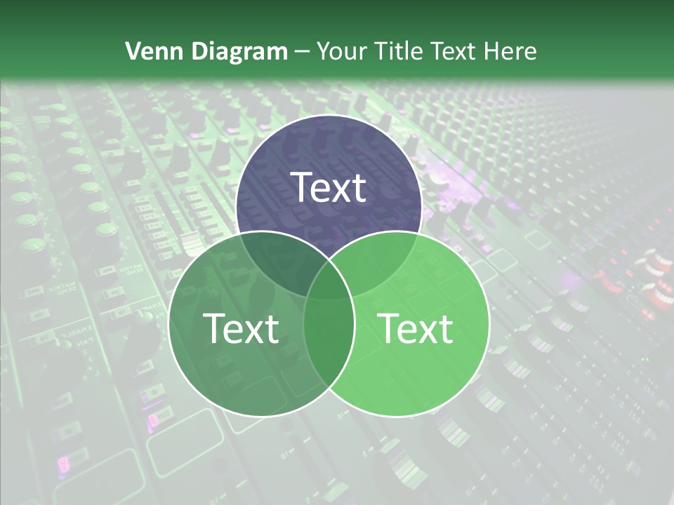 Level Music Analog PowerPoint Template