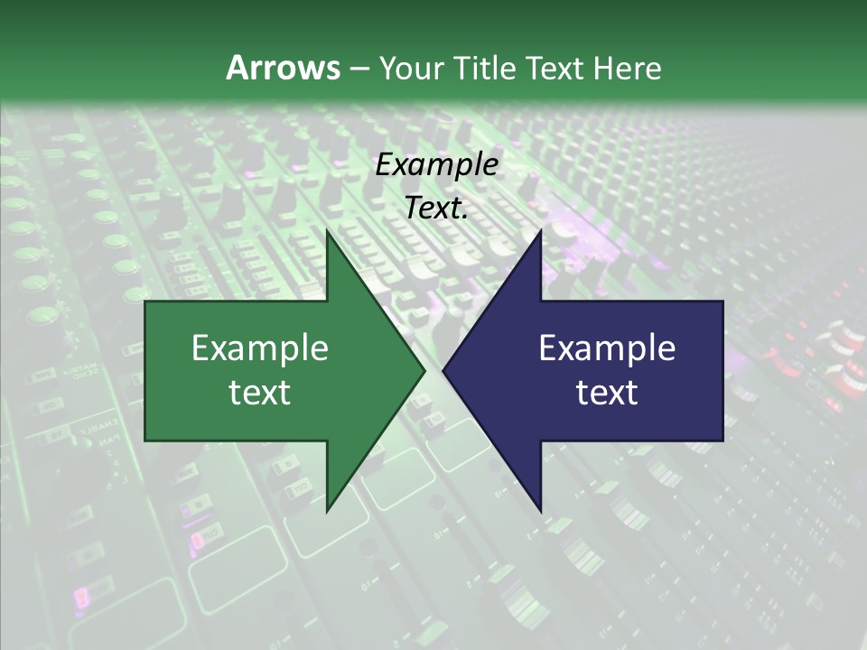 Level Music Analog PowerPoint Template