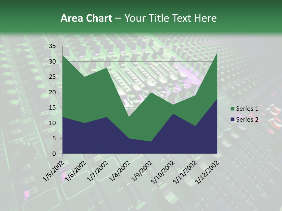 Level Music Analog PowerPoint Template