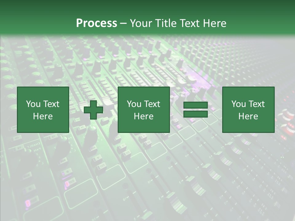 Level Music Analog PowerPoint Template