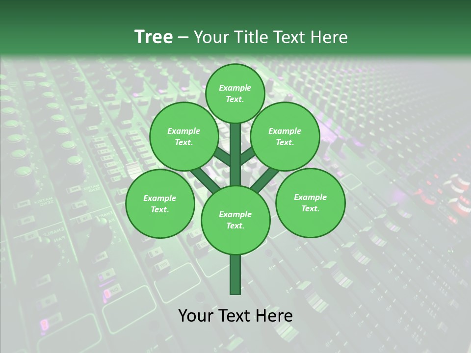 Level Music Analog PowerPoint Template