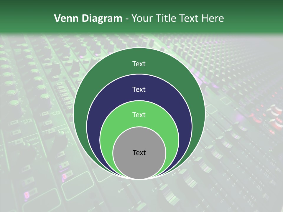 Level Music Analog PowerPoint Template