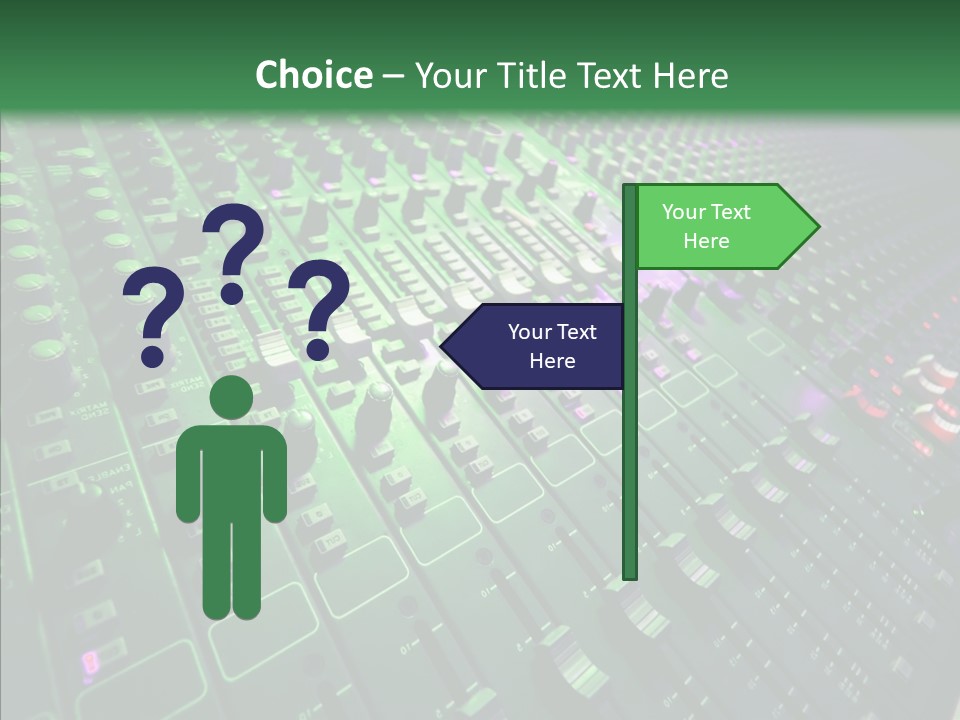 Level Music Analog PowerPoint Template