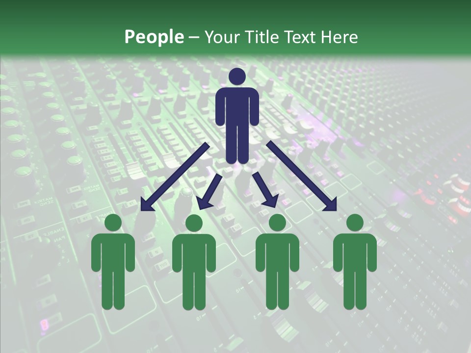 Level Music Analog PowerPoint Template