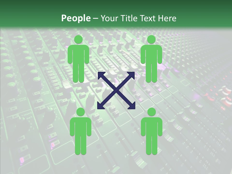 Level Music Analog PowerPoint Template