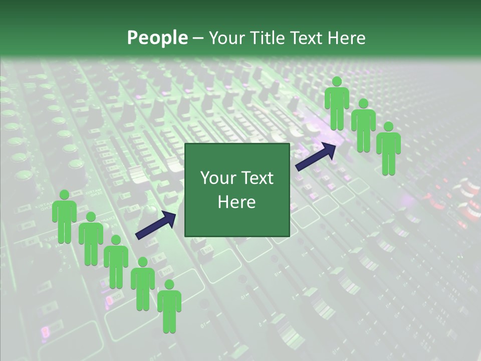Level Music Analog PowerPoint Template