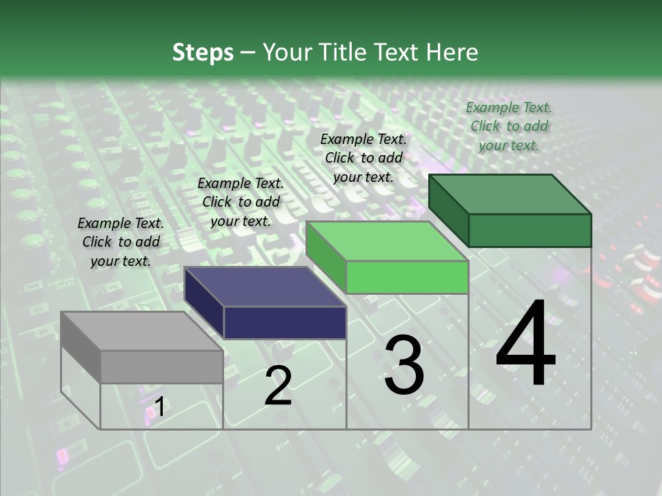 Level Music Analog PowerPoint Template