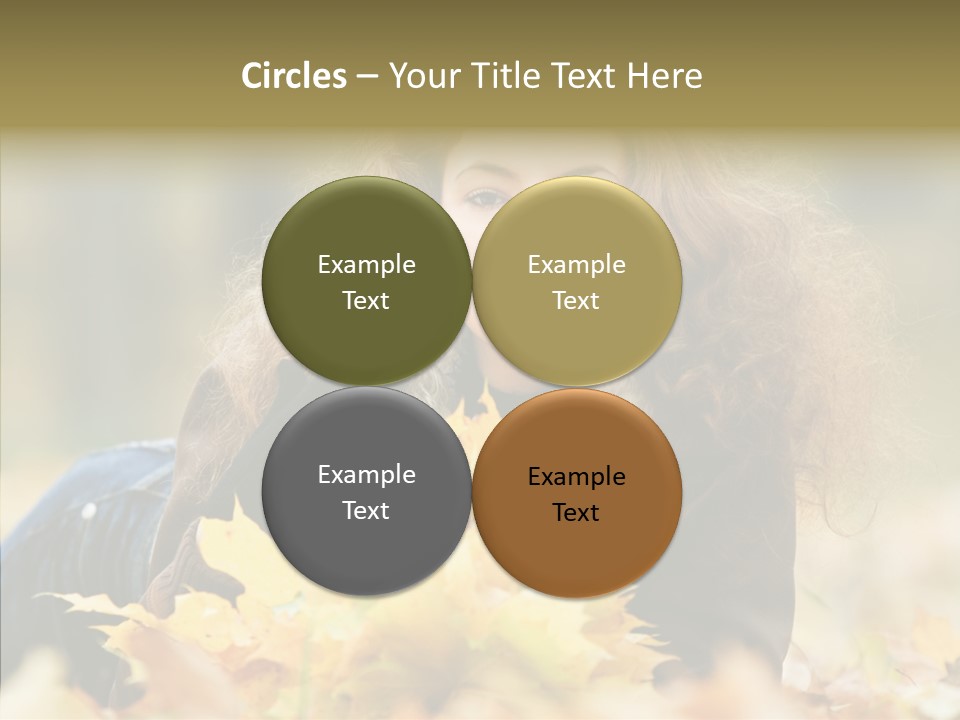 Positive Portrait Young PowerPoint Template