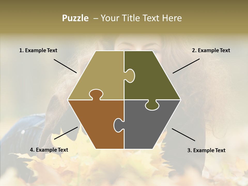 Positive Portrait Young PowerPoint Template