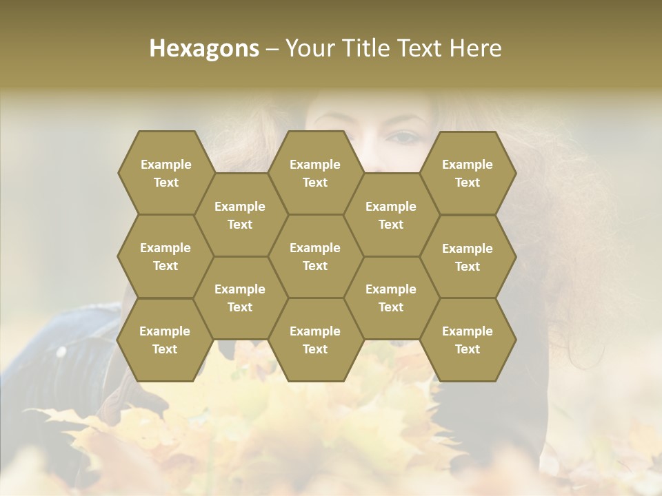 Positive Portrait Young PowerPoint Template