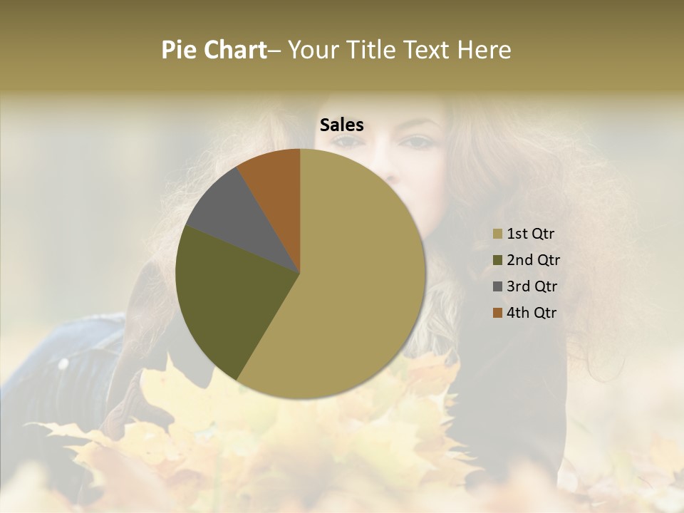 Positive Portrait Young PowerPoint Template