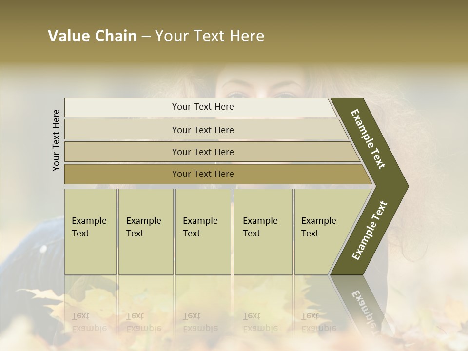 Positive Portrait Young PowerPoint Template