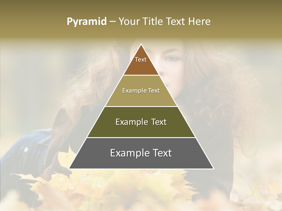 Positive Portrait Young PowerPoint Template