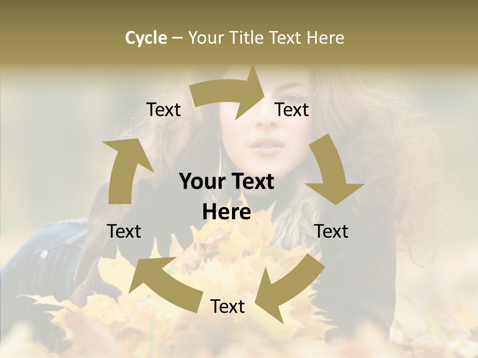 Positive Portrait Young PowerPoint Template