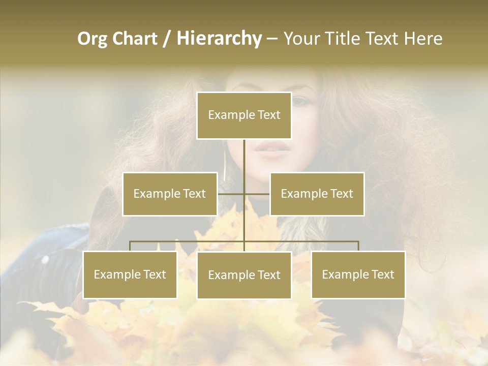 Positive Portrait Young PowerPoint Template