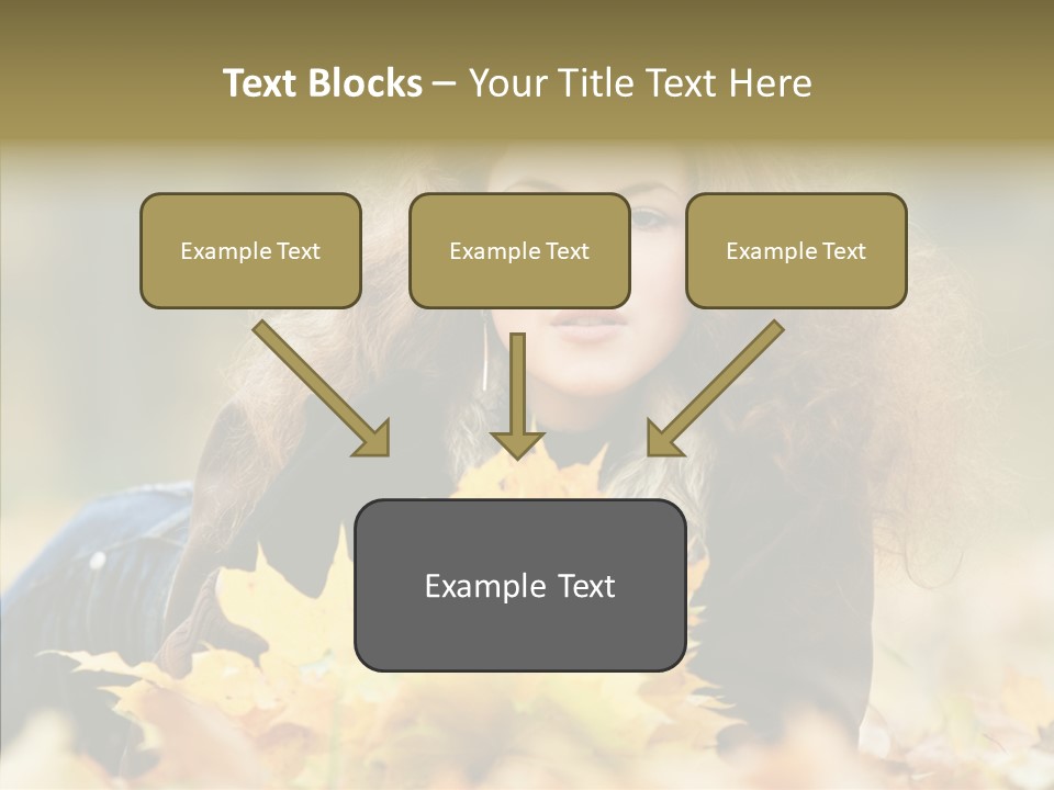 Positive Portrait Young PowerPoint Template