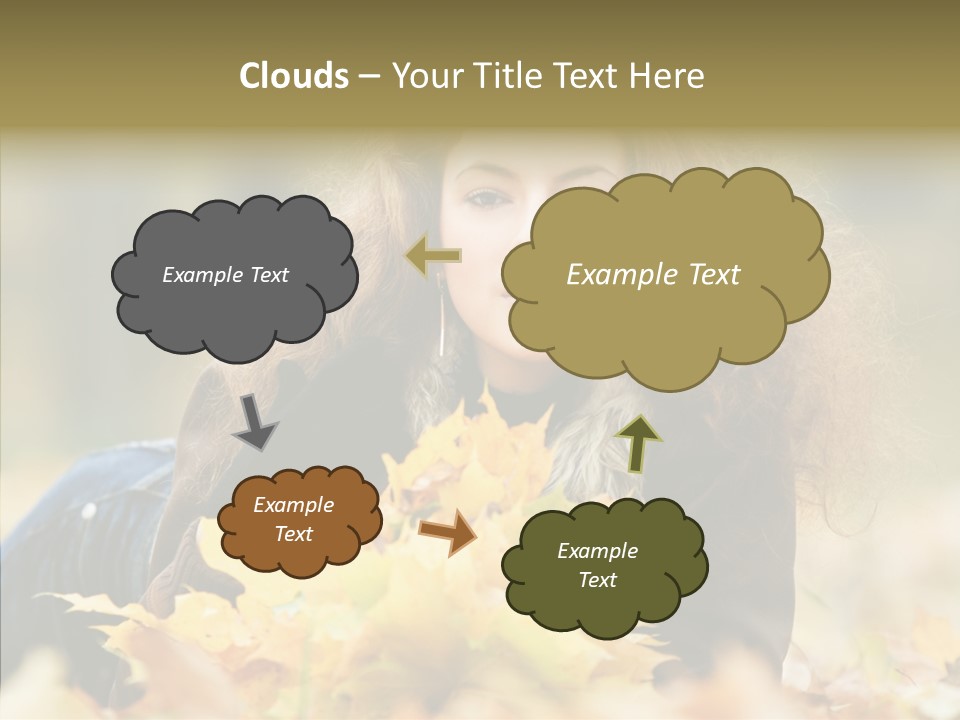Positive Portrait Young PowerPoint Template