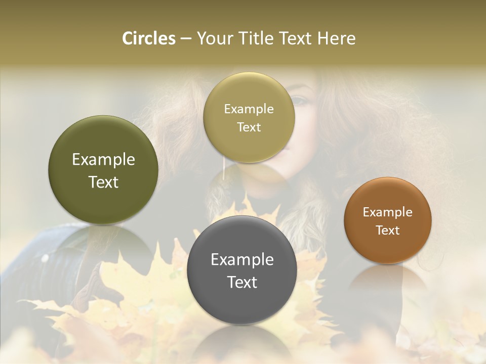 Positive Portrait Young PowerPoint Template