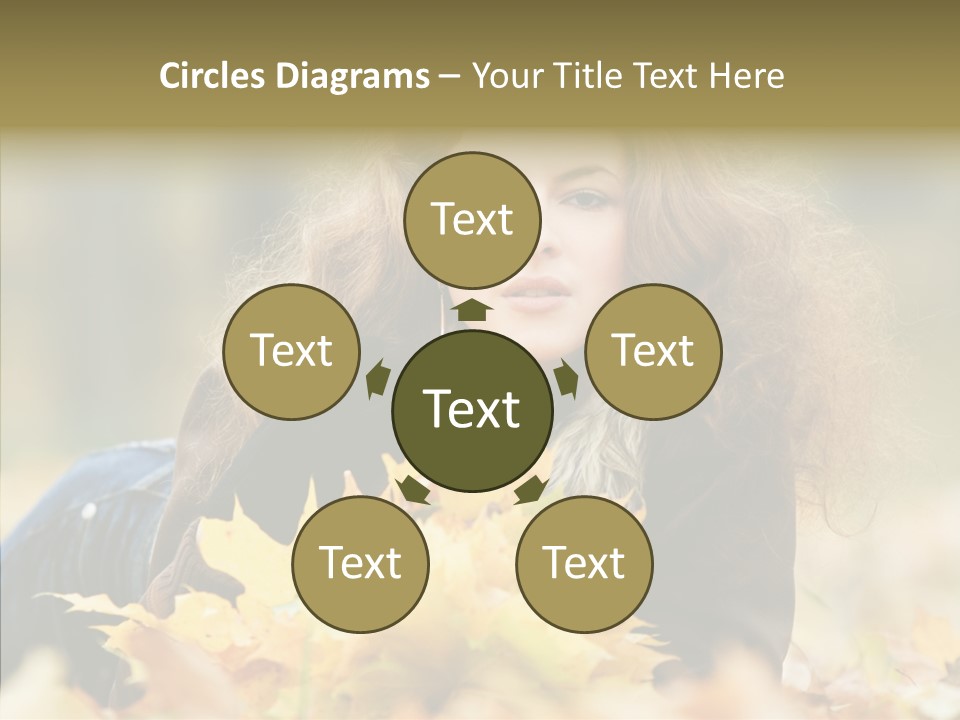 Positive Portrait Young PowerPoint Template