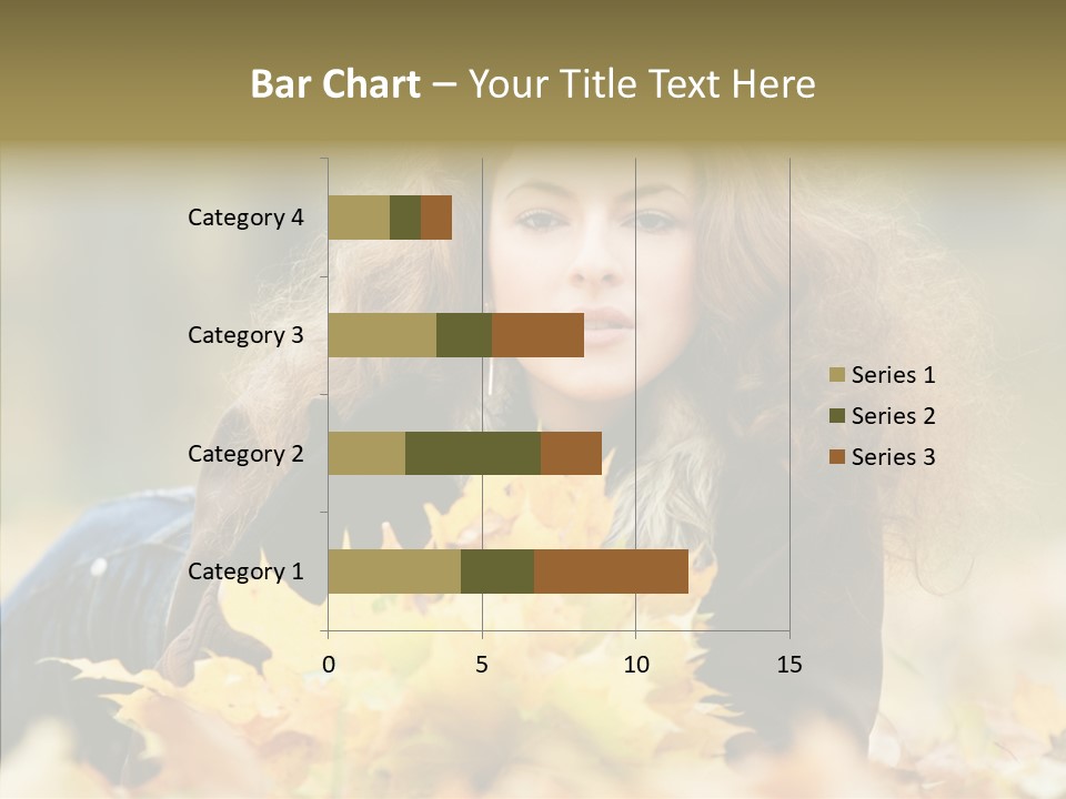 Positive Portrait Young PowerPoint Template