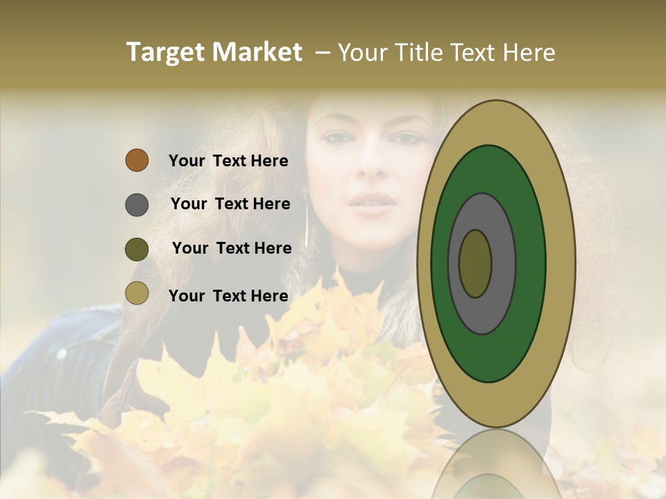 Positive Portrait Young PowerPoint Template