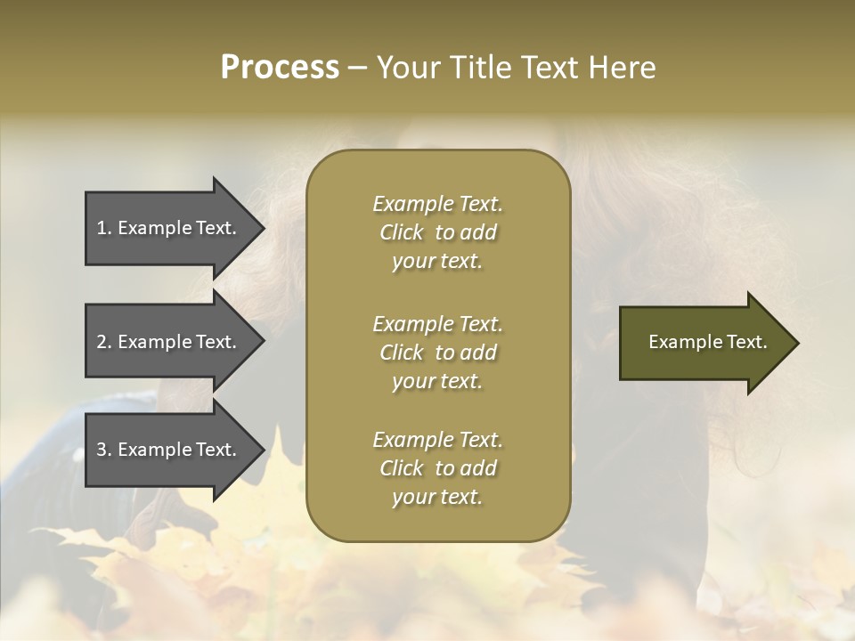 Positive Portrait Young PowerPoint Template