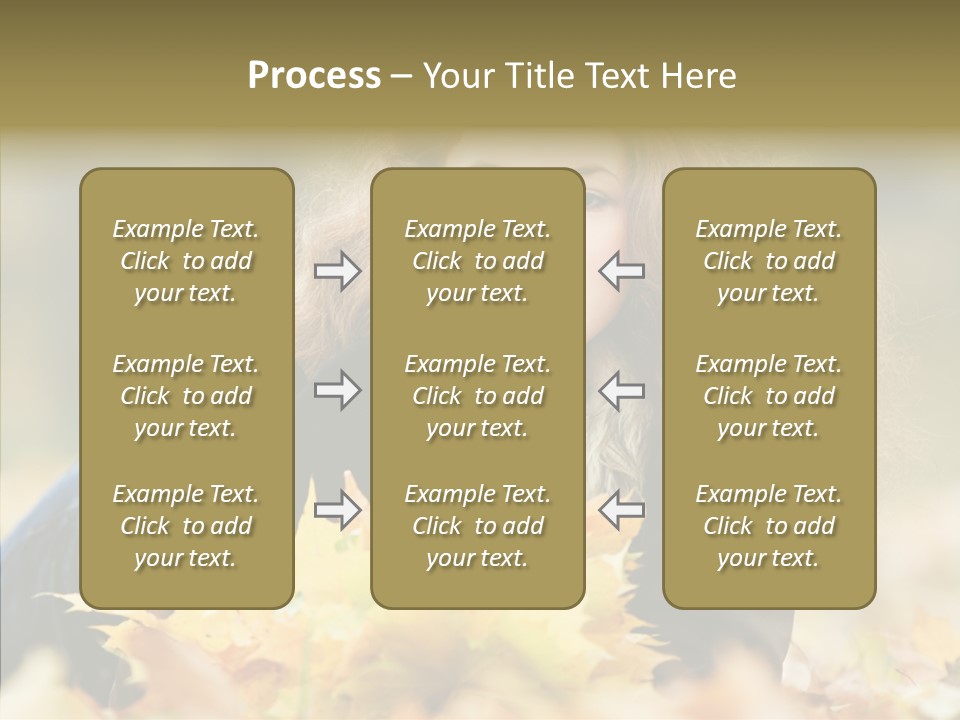 Positive Portrait Young PowerPoint Template