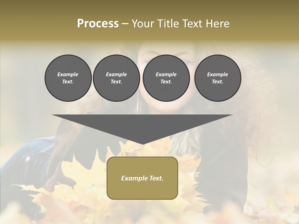 Positive Portrait Young PowerPoint Template